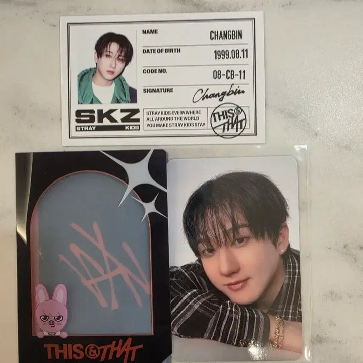 [BUNJANG] Stray Kids Changbin Dwaekki D&amp;D Popup POB / 스트레이키즈 스키주 창빈 돼끼 디스앤뎃 팝업 2주차 3만원 구매 특전