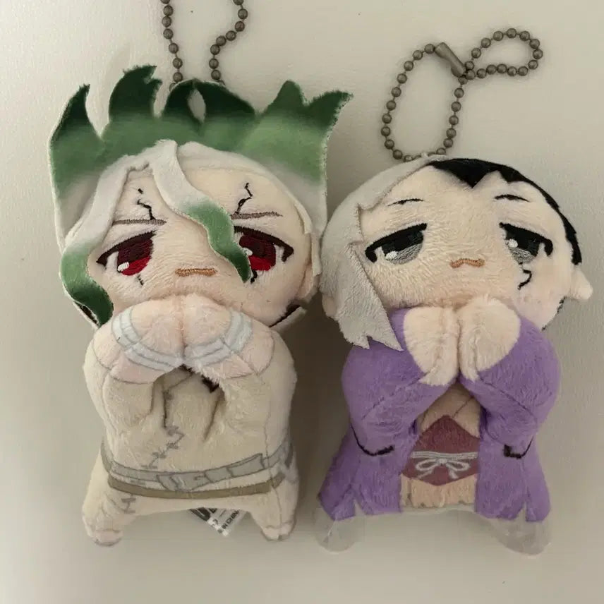 [BUNJANG] Dr. Stone Senku Ishigami &amp; Gen Asagiri Hug Chara Bundle Set / 닥터스톤 센쿠 겐 허그캬라 일괄