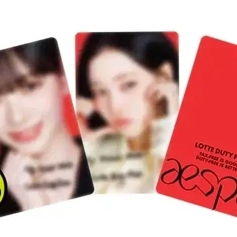 [BUNJANG] aespa Lotte Duty Free Photocard Full Set (Sealed) / 미개봉) 에스파 롯데면세점 포토카드 풀셋