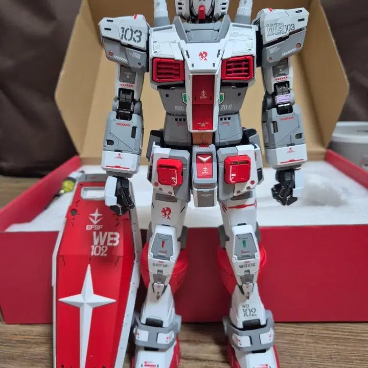 [BUNJANG] Bandai Unleashed Gundam Custom Painted Model / 반다이 언리쉬드 건담 도색작 판매