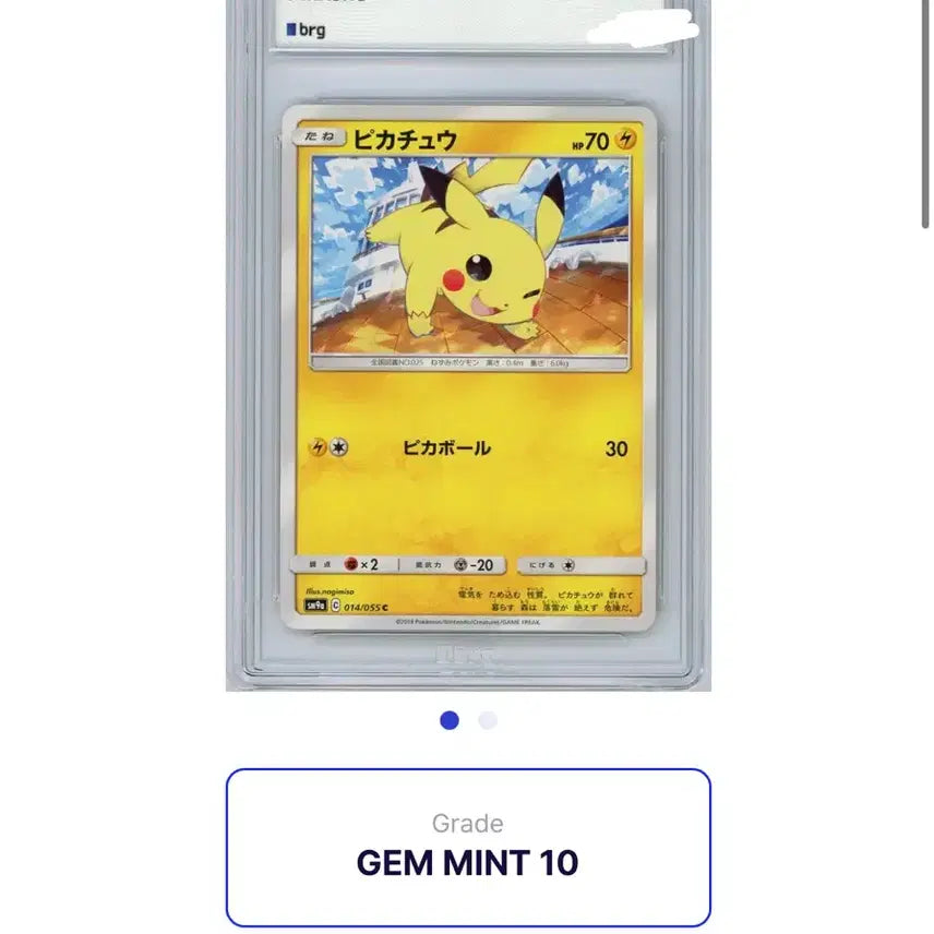 [BUNJANG] Pokemon Card Pikachu Night Unison BRG 10 / [일판] 포켓몬카드 피카츄 나이트 유니슨 BRG 10