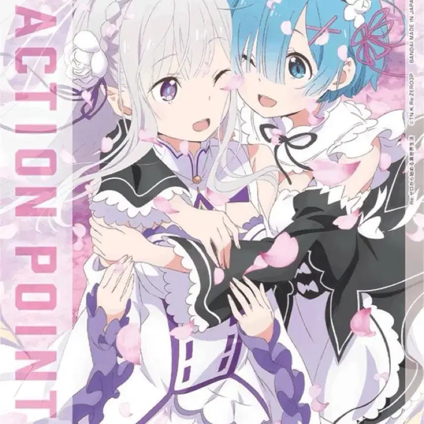 [BUNJANG] Union Arena Rem &amp; Emilia Action Point Card / 유니온아레나 렘 에말리아 액션포인트 카드