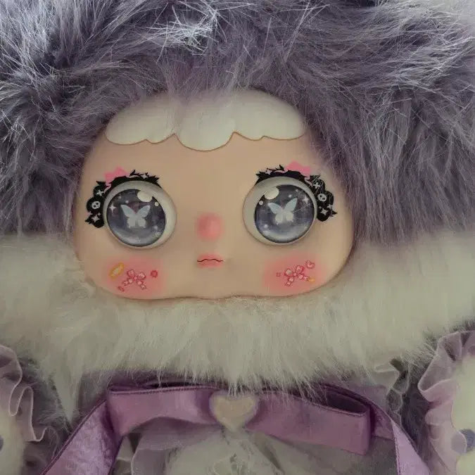 [BUNJANG] JIMO Sweet Island T-Chat 600% Purple Rabbit Doll / [정품]지이모 스윗 아일랜드 티챗 600% 보라토끼 투눈물눈