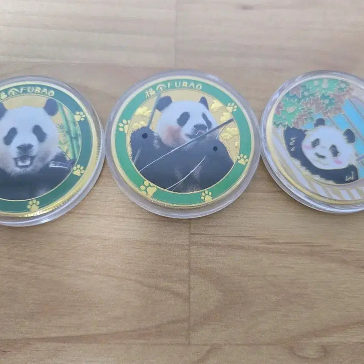 [BUNJANG] Everland Fu Bao Commemorative Coin 3-Type Bundle Set / 선수핑기지 푸바오 기념주화 3종일괄