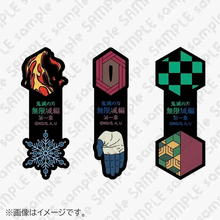 [BUNJANG] Ufotable Demon Slayer: Kimetsu no Yaiba Mugen Train Code Clip Set A (Tanjiro, Giyu, Akaza) - Sealed / (미개봉)귀멸의칼날 유포테이블 무한성 코드클립세트 A 탄지로 기유 아카자