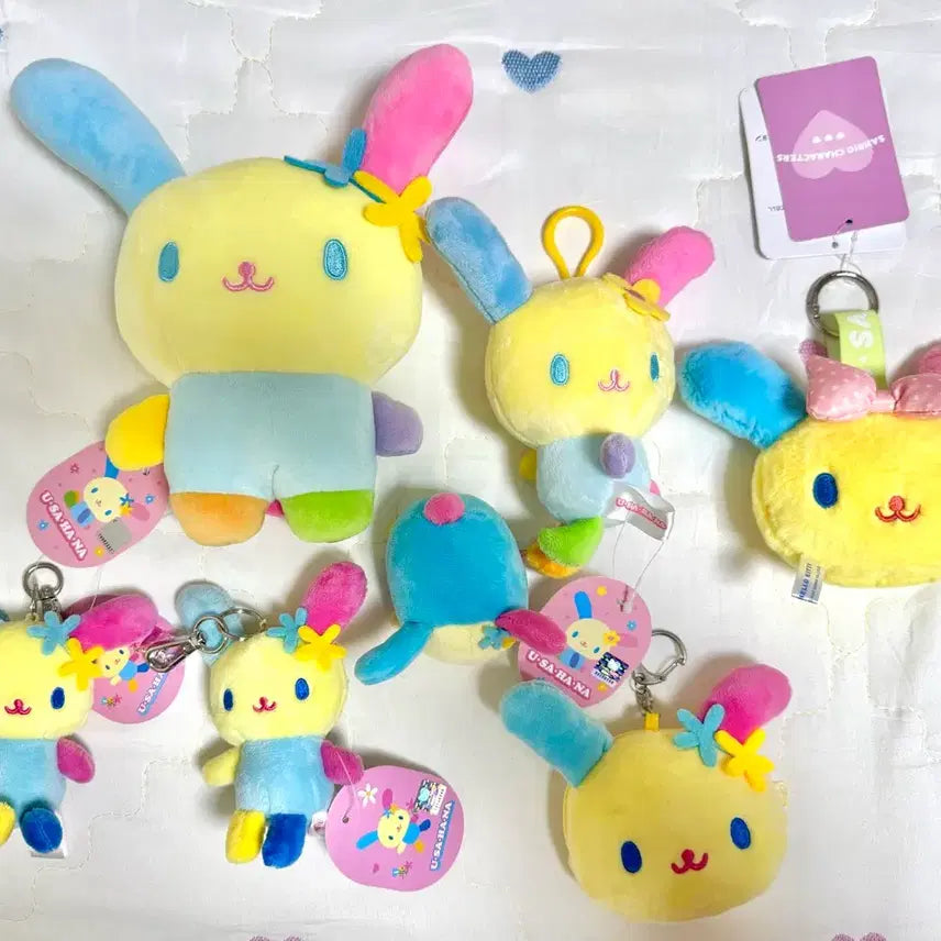 [BUNJANG] Sanrio Usahana Plush Bundle Set / 산리오 우사하나 전체 일괄 판매해요