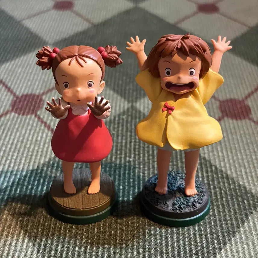 [BUNJANG] Ghibli My Neighbor Totoro Mei Figure Set (2 Types) / 지브리 이웃집토토로 랜덤 메이 피규어 2종