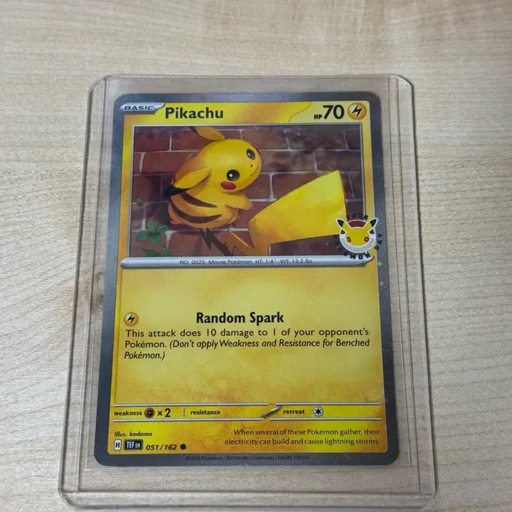 [BUNJANG] Pokemon 30th Anniversary Pikachu Promo Card / [북미/포켓몬] 30주년 피카츄 프로모 카드 판매합니다!