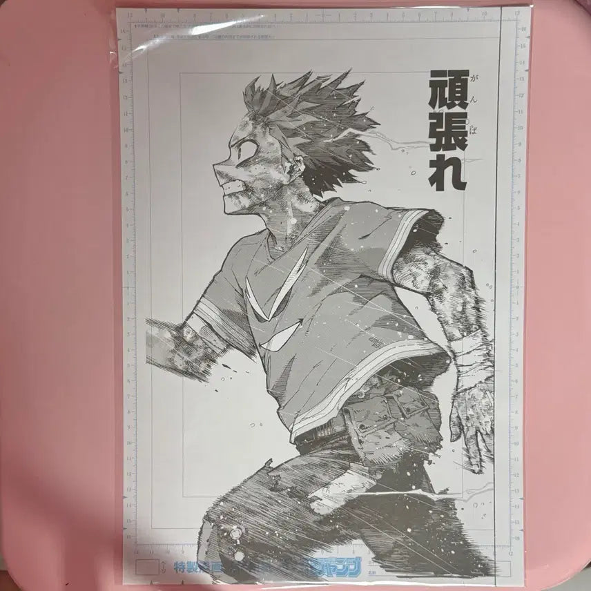 [BUNJANG] My Hero Academia Kanbare Deku Figure Digital Manuscript (Sealed) / 미개봉)나의히어로아카데미아 원화전 간바레데쿠 피규어 디지털 원고