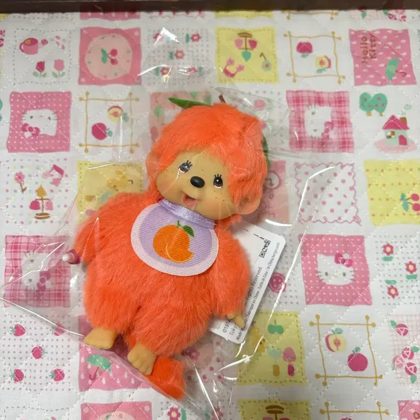 [BUNJANG] Limited Edition Fruit Monchhichi Doll Keychain / 해외한정 과일 몬치치 인형 키링