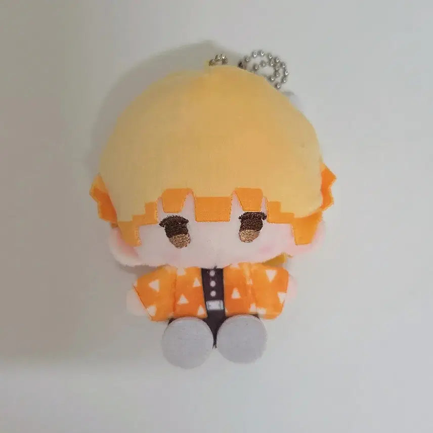 [BUNJANG] Demon Slayer Zenitsu Plush Mascot / 귀멸의 칼날 젠이츠 플러시 마스코트