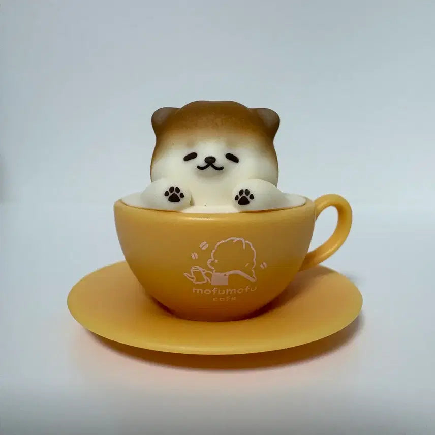 [BUNJANG] Bandai Latte Art Miniature Gacha Pomeranian / 반다이 라떼아트 미니어쳐 가챠 강아지 포메라니안
