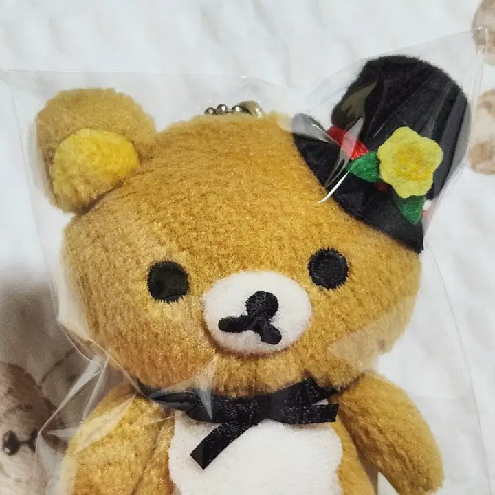 [BUNJANG] San-X Rilakkuma Everyday Series Silk Hat Rilakkuma Mascot (Vintage) / 산엑스 고전 리락쿠마의 매일 시리즈 실크햇 리락쿠마 마스코트 팝니다.
