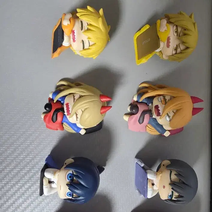 [BUNJANG] Chainsaw Man Onemuutan Gacha Set (Includes Earth Color Ver.) / 체인소맨 오네무탄 가챠 8종 일괄 (어스컬러 포함)