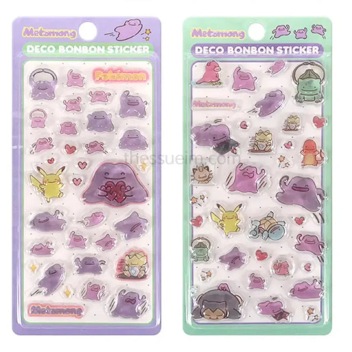 [BUNJANG] Pokemon Ditto Bungee Stickers / 포켓몬스터 메타몽 봉봉스티커