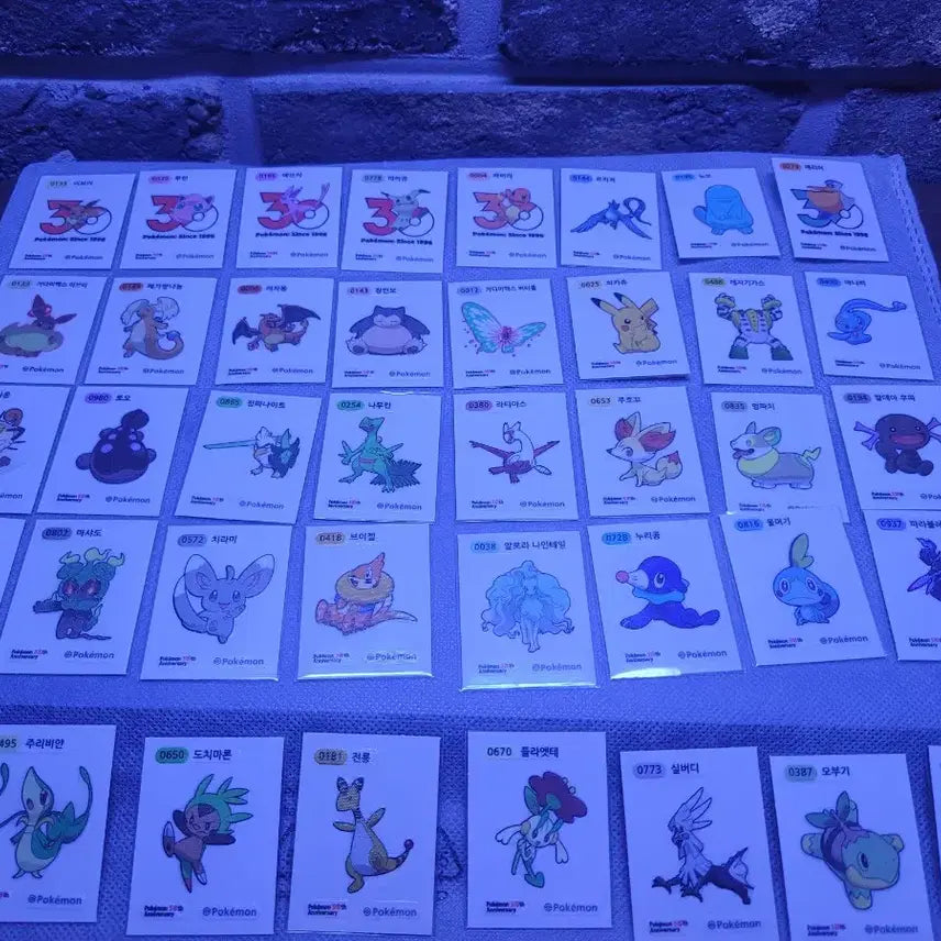 [BUNJANG] Pokemon Stickers for Trade / 포켓몬 띠부실 교환해요!