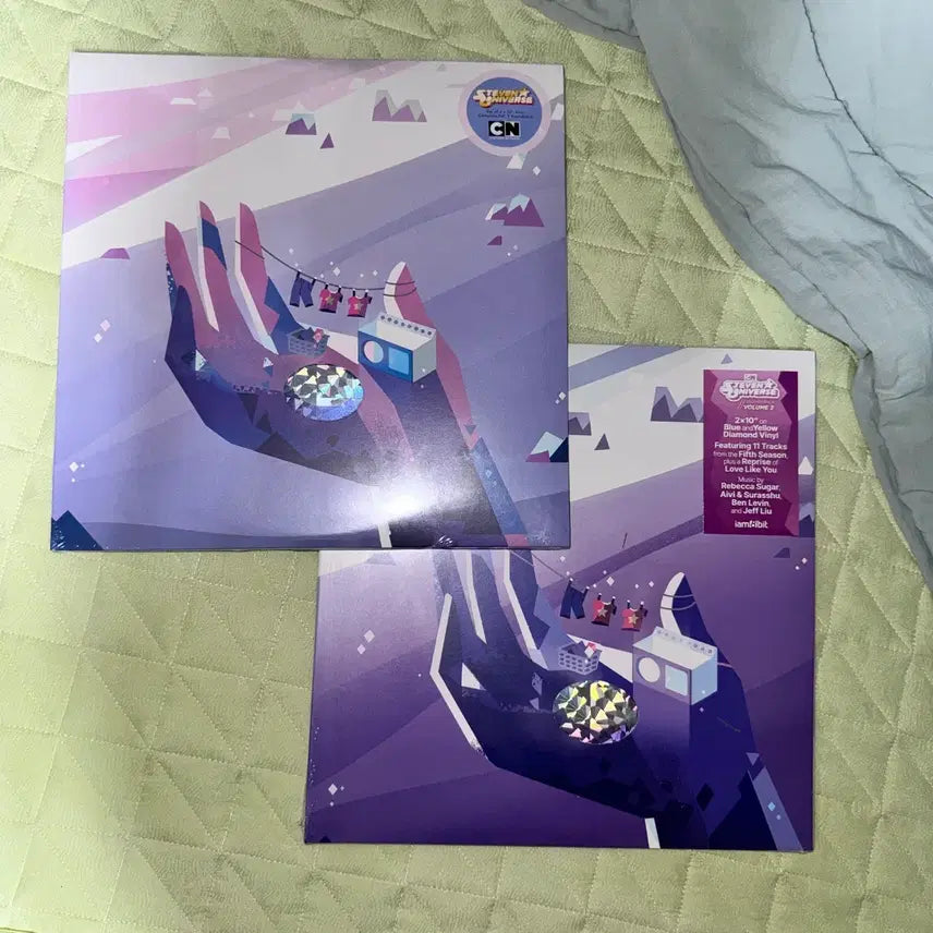 [BUNJANG] Steven Universe LP Vol 1 &amp; 2 Bundle Set (Sealed) / [미개봉, 일괄] 스티븐 유니버스(Steven Universe ) LP Vol 1 , 2