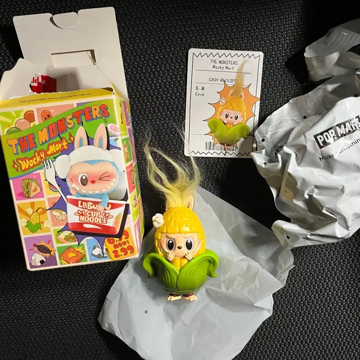 [BUNJANG] Labubu Suspicious Convenience Store Corn Figure / 팝마트 라부부 수상한 편의점 옥수수