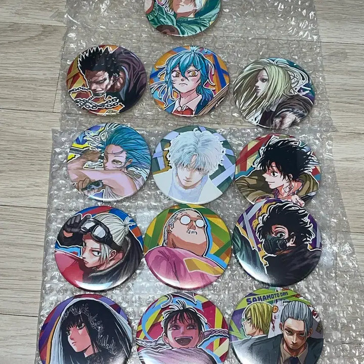 [BUNJANG] Sakada Days Original Art Can Badge Bundle Set / (오늘까지만 판매)사카모토데이즈 사카모토 원화 캔뱃지 일괄 판매