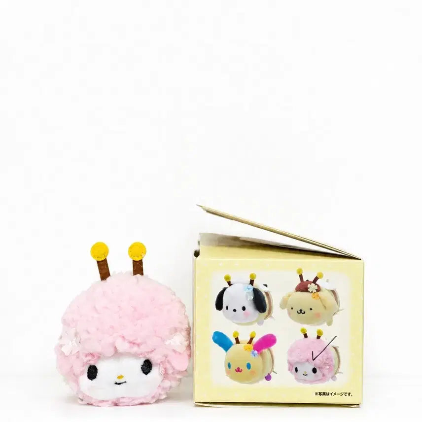 [BUNJANG] Sanrio Piano Honeybee School Mascot Plush / 산리오 피아노 꿀벌 스쿨 마스코트 인형