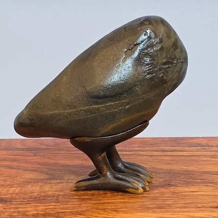 [BUNJANG] Namhan River Bird Shaped Stone / 26082802 좋은 기운을 주는 귀여운 남한강 새 형상석 수석 팝니다