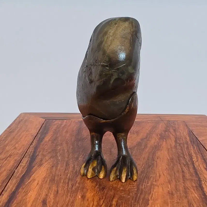 [BUNJANG] Namhan River Bird Shaped Stone / 26082802 좋은 기운을 주는 귀여운 남한강 새 형상석 수석 팝니다