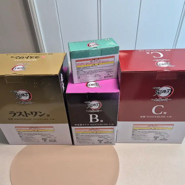 [BUNJANG] Demon Slayer Ichiban Kuji B, C, D Prize Figures Bundle Set / 현물 귀멸의칼날 쿠지 제일복권 라원 B C D상 팝니다