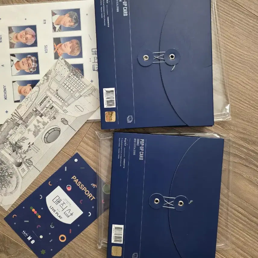 [BUNJANG] BTS Magic Shop Popup Store Photocard Set (Seoul &amp; Busan) / BTS 방탄소년단 magic shop 매직샵 팝업 카드 서울, 부산 2 세트
