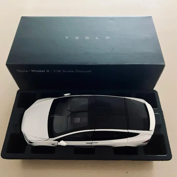 [BUNJANG] Tesla Model X Full Open Diecast Plaid Version / 테슬라 모델X 풀오픈 다이캐스트