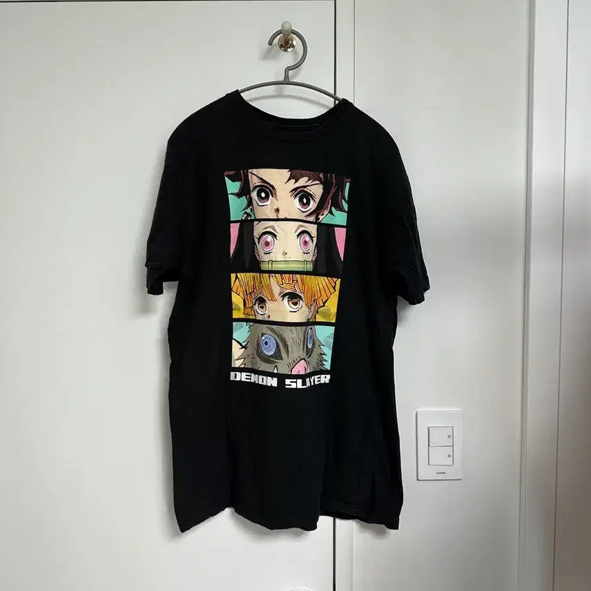 [BUNJANG] Demon Slayer Short Sleeve T-Shirt / 귀멸의칼날 반팔 티셔츠