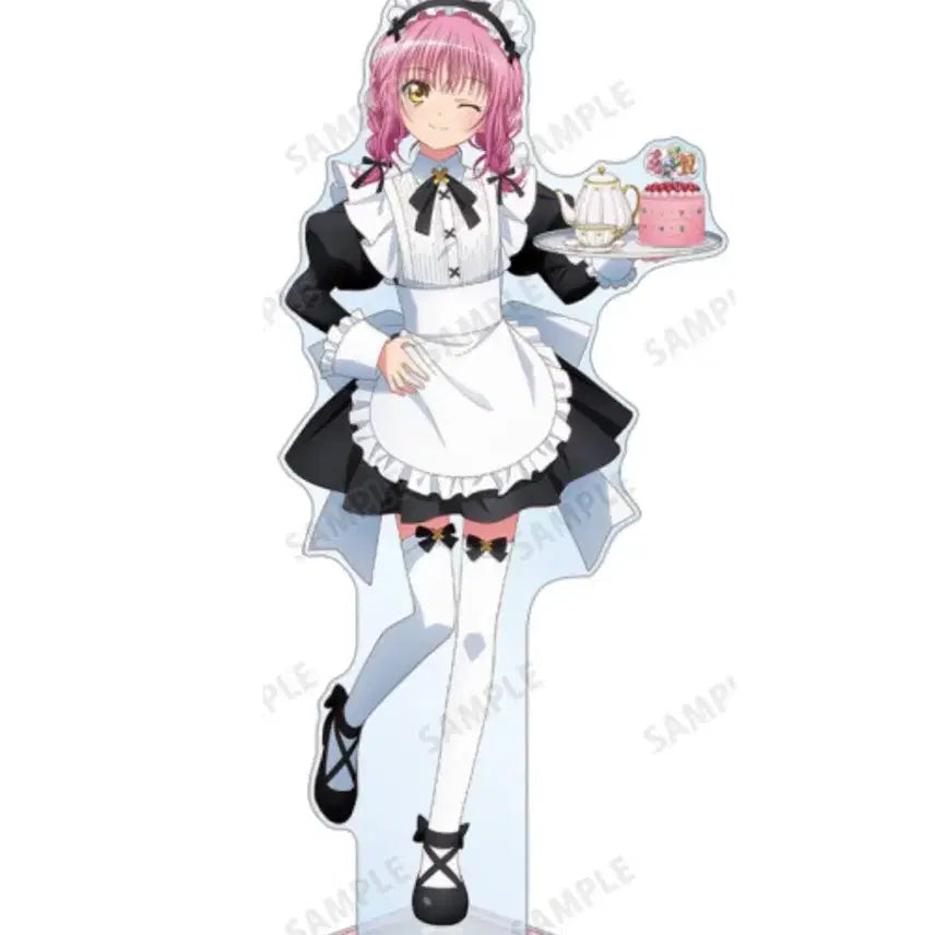 [BUNJANG] Shugo Chara Armabianca Large Acrylic Stand Figure Amu / (특대형) 캐릭캐릭체인지 캐캐체 슈고캬라 굿즈 아르마비앙카 메이드 &amp; 집사 시리즈 특대 아크릴 스탠드 피규어 아무