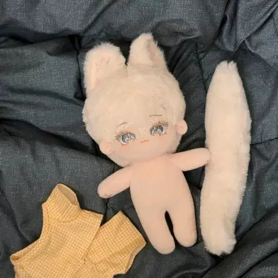 [BUNJANG] 20cm Unofficial Sam Doll with Pajamas / 솜인형 무속성 삼이 20cm