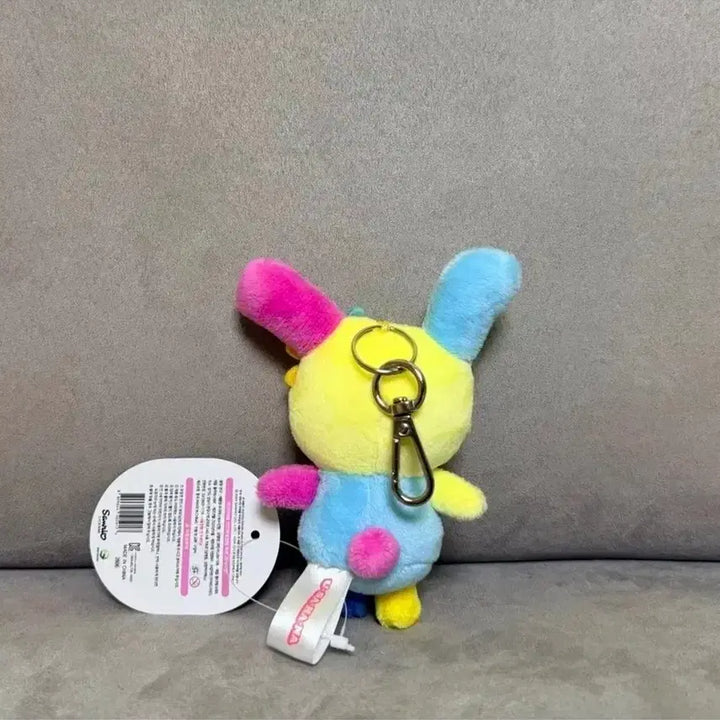 [BUNJANG] Sanrio Usahana 8cm Keychain Plush Doll / 정품 산리오 우사하나 8cm 키링 인형