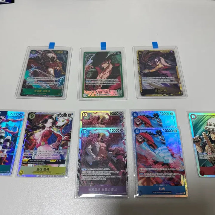 [BUNJANG] One Piece Card Game OP-14 Mihawk Leader Parallel/Secret Parallel/Crocodile/Shichibukai SR Bundle Set / [OP-14] 미호크 리더페레/시크페레/크로커다일/칠무해 SR 실전 일괄 (개별가능)