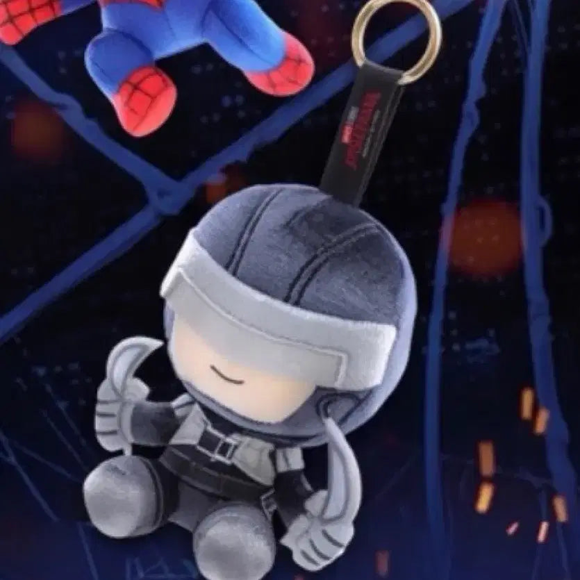 [BUNJANG] Spider-Man Cosbi Boomerang Keychain / 스파이더맨 코스비 인형 부메랑