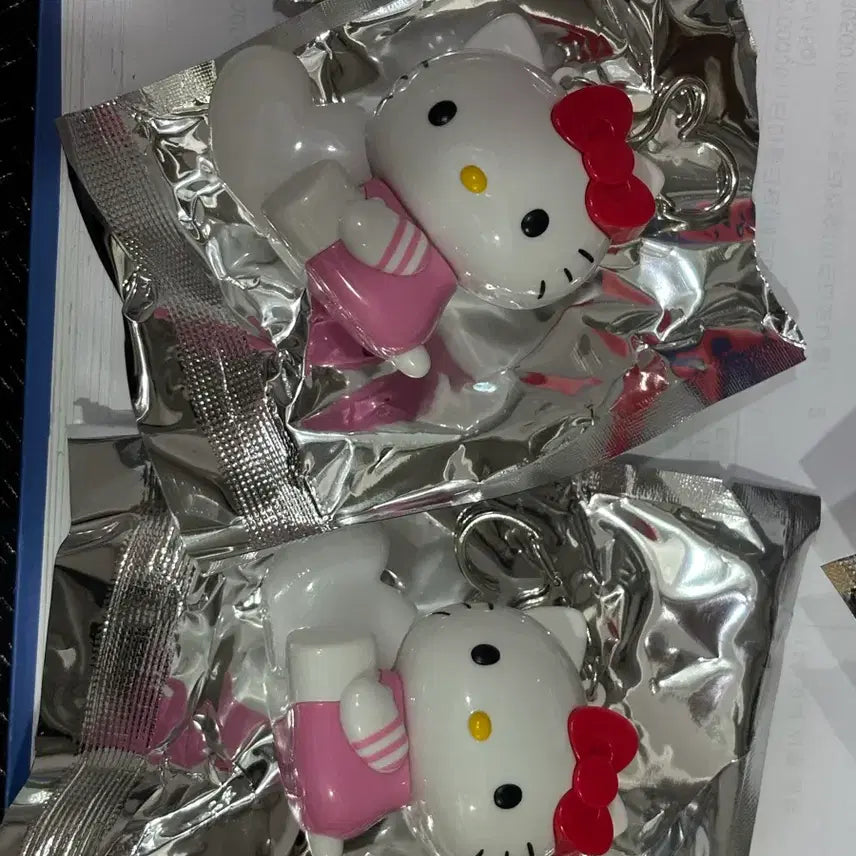 [BUNJANG] Hello Kitty Clicky Keychain Pink Love (Set of 2) / (단순개봉)키티딸깍랜덤키링 핑크러브2개있음