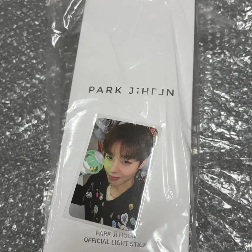 [BUNJANG] Park Jihoon Photocard Holder Bundle Set Photocard Included / 미개봉 박지훈 뽑봉 포카포함