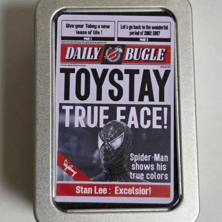 [BUNJANG] Toystay Hot Toys Black Spider-Man Mask Head / Toystay 빈센토이 핫토이 블랙 스파이더맨 마스크 헤드
