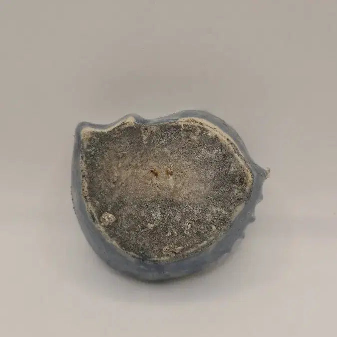 [BUNJANG] Joseon Dynasty Blue Glazed Carp Inkstone Antique / 진품 조선후기 통청채 붕어연적 골동품