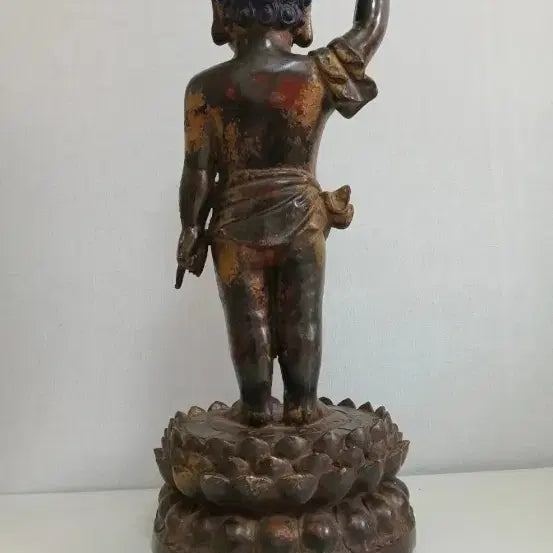 [BUNJANG] Bronze Baby Buddha Statue / 아기 부처 청동 불상