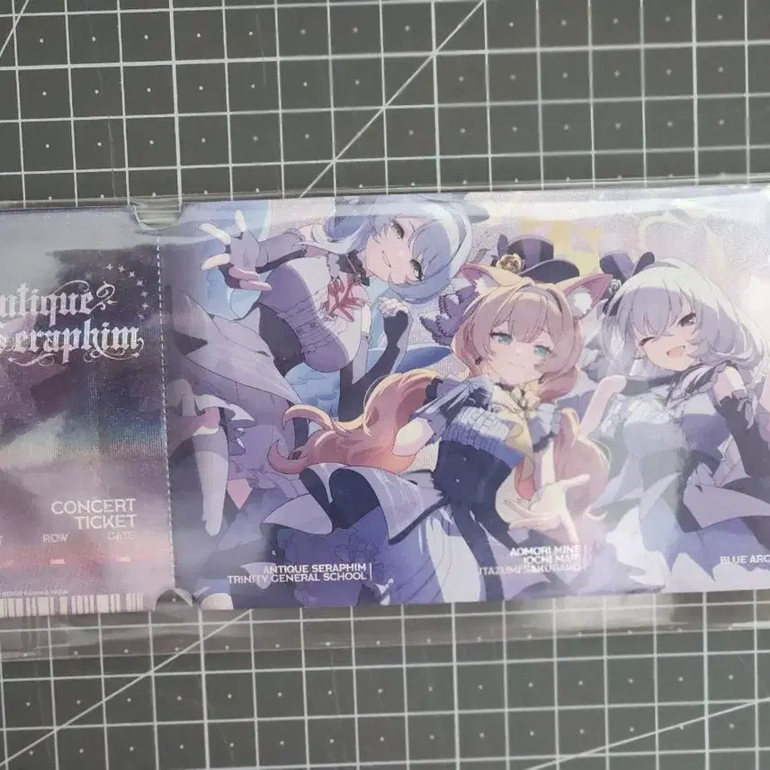 [BUNJANG] Blue Archive Antique Seraphim Hologram Ticket (Sealed) / 블루아카이브 앤틱세라핌 홀로그램 티켓 미개봉 팝니다