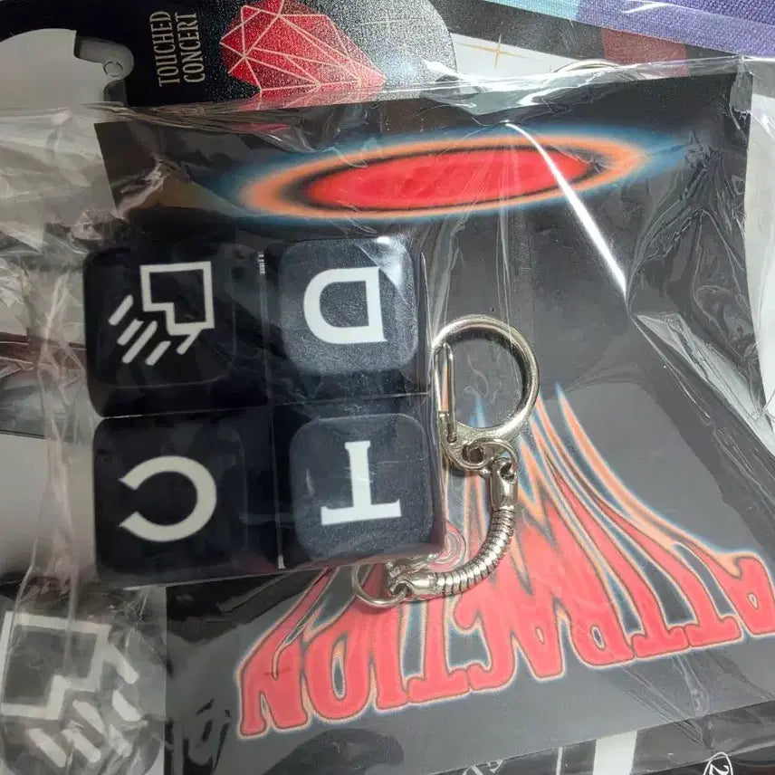 [BUNJANG] Touched Concert Keyring / 터치드 키캡 키링