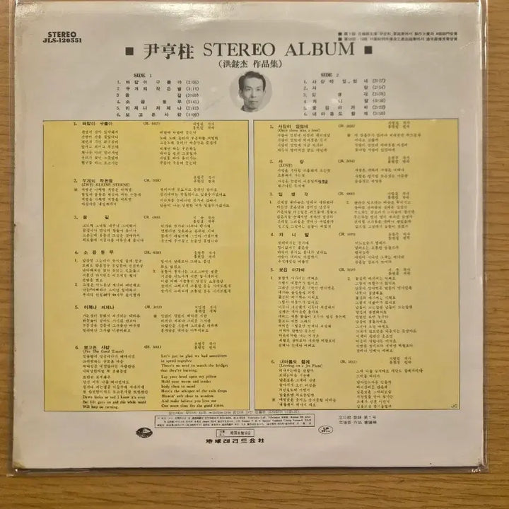 [BUNJANG] Yoon Hyung Joo LP Vinyl Record / 윤형주 lp