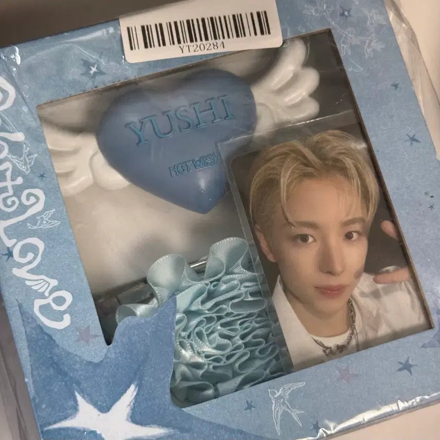 [BUNJANG] NCT WISH Yushi Ode to Love Lightstick Carabiner Strap Set (Sealed) / [미개봉 유우시] 엔시티위시 ode to love 응원봉 카라비너 스트랩 세트