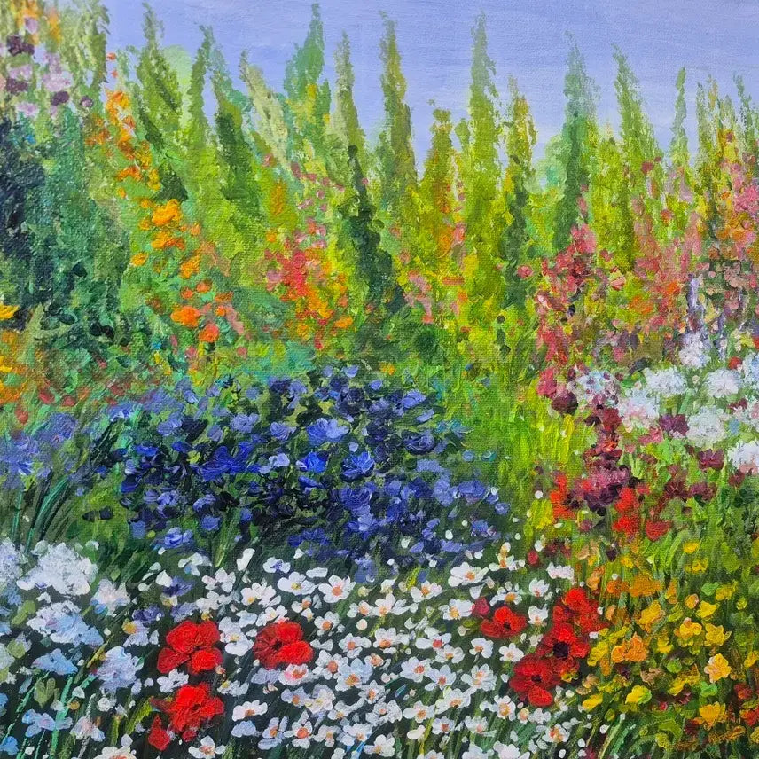 [BUNJANG] Wildflowers Painting (No. 12) / 들꽃들이 마음을 향기롭게 .12호그림