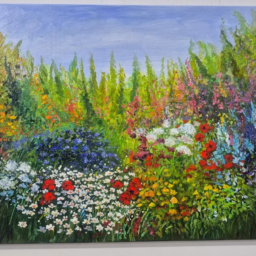 [BUNJANG] Wildflowers Painting (No. 12) / 들꽃들이 마음을 향기롭게 .12호그림