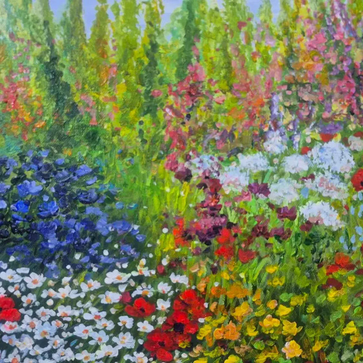 [BUNJANG] Wildflowers Painting (No. 12) / 들꽃들이 마음을 향기롭게 .12호그림