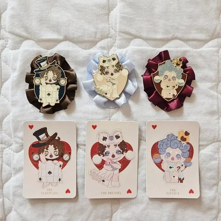 [BUNJANG] Skullpanda Badge Bundle Set / 팝마트 스컬판다 뱃지 일괄