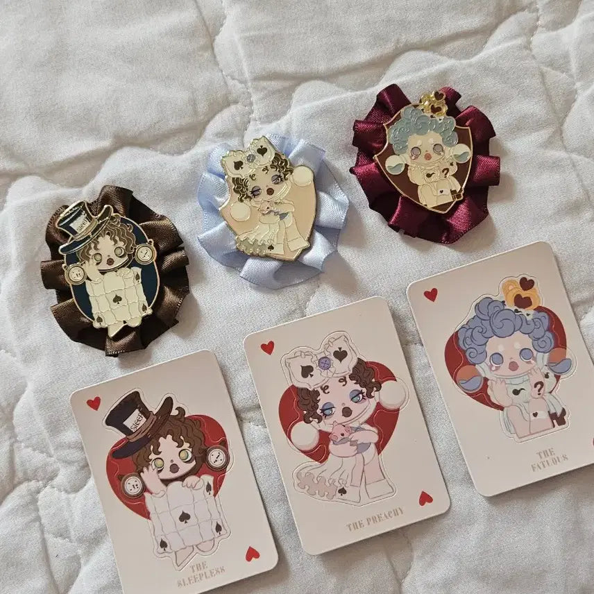 [BUNJANG] Skullpanda Badge Bundle Set / 팝마트 스컬판다 뱃지 일괄