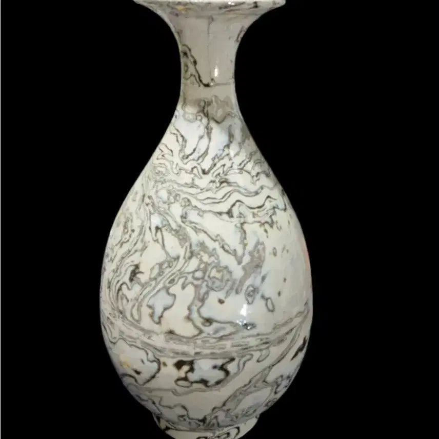 [BUNJANG] Chinese Celadon Porcelain Vase / 중국도자기 연리문옥호춘병